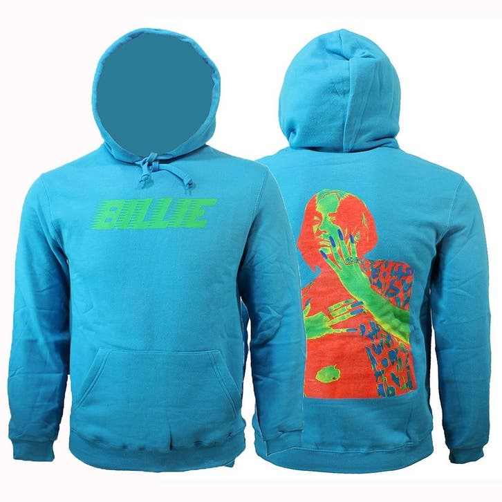 Billie Eilish Thermal Photo Neon Logo Hoodie Sweater Trui, Kleding | Dames, Truien en Vesten, Verzenden