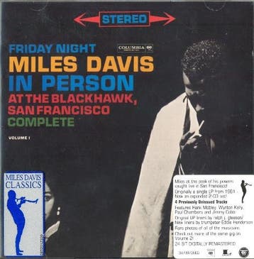 cd - Miles Davis - In Person, Friday Night At The Blackha..., Verzenden, Zo goed als nieuw
