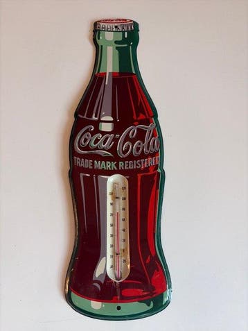 Thermometer in Fahrenheit - Reclamebord - Metaal