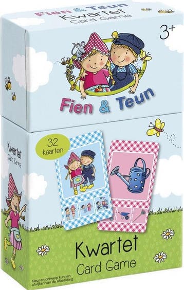 Fien & Teun Kwartet | Bambolino Toys - Kinderspellen, Verzenden, Nieuw
