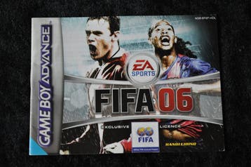 Fifa 06 GBA Manual AGB-BF6P-HOL, Spelcomputers en Games, Games | Nintendo Game Boy, Verzenden, Nieuw