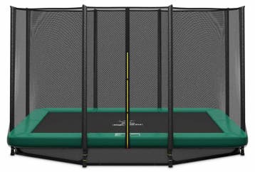 Ingraaf Trampoline Magic Circle Pro 214 x 305 cm Groen met, Ophalen of Verzenden, Nieuw