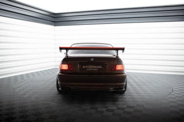 Maxton Carbon Spoiler met beugels en LED BMW 3 Coupé E46, Verzenden