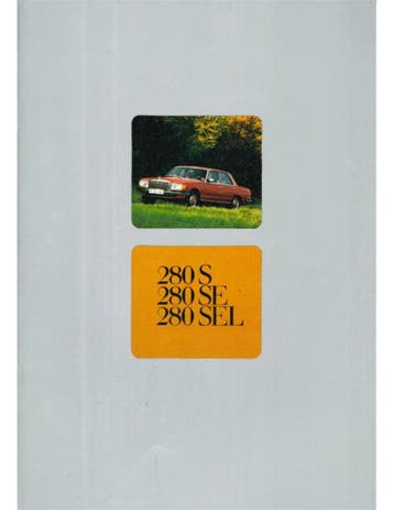 1976 MERCEDES BENZ S KLASSE BROCHURE NEDERLANDS, Nieuw, Author