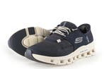 Skechers Instappers in maat 43 Blauw, Overige typen, Zo goed als nieuw, Skechers, Verzenden