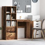 vidaXL Bureau Oudhout 60 x 40 x 76 cm, Verzenden, Nieuw
