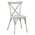 Stoel | GARLAND | Aluminium | White | In-/Outdoor |, Verzenden, Nieuw in verpakking
