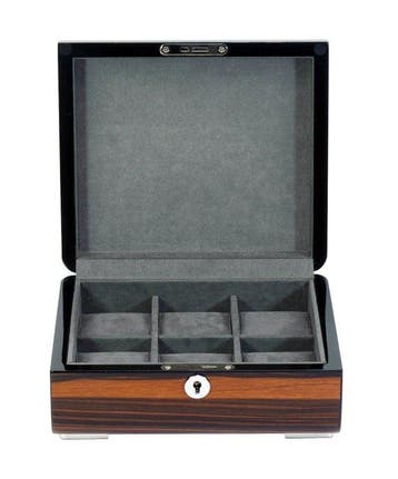 Legacy - Doos - Premium Horlogedoos – 6 Horloges – Ebony