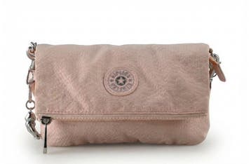 Kipling Schoudertas Roze, Verzenden, Zo goed als nieuw, Roze