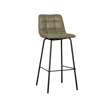 Barkruk Bistro | Moss | Micro Suede | Hoog LABEL51, Verzenden, Nieuw in verpakking