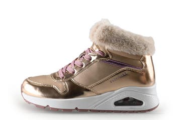 Skechers Hoge sneakers Meisjes in maat 34 Goud, Verzenden, Jongen of Meisje, Schoenen, Skechers