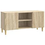 vidaXL TV-kast Sonoma Eiken 102 x 34,5 x 50 cm Bewerkt hout, Minder dan 50 cm, Verzenden, Nieuw, Minder dan 100 cm