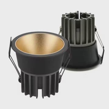Dimbare LED Downlighter Inbouwspot Aluminium COB 110V/220V -, Verzenden, Nieuw