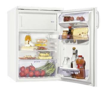 WEG=WEG: Zanussi Koelvriescombinatie Tafelmodel A ZRG614SW, Witgoed en Apparatuur, 200 liter of meer, Verzenden, Met aparte vriezer