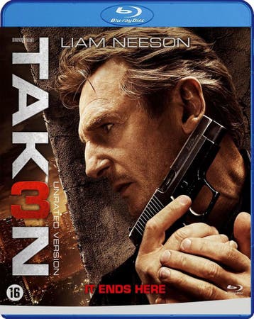 Taken 3 (Blu-ray), Verzenden, Gebruikt