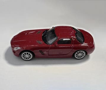 Schaalmodel Mercedes Benz SLS AMG (schaal 1:43, ca. 10x4x3, Ophalen of Verzenden, Nieuw
