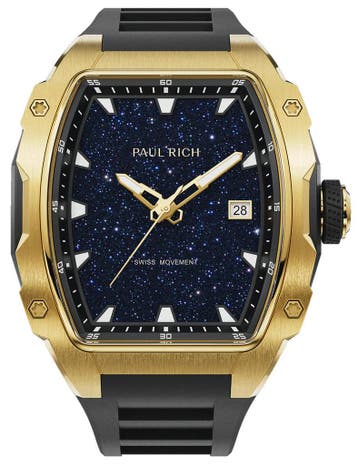 Paul Rich Astro Classic Mason Gold AS04 horloge, Sieraden, Tassen en Uiterlijk, Horloges | Heren, Overige merken, Staal, Verzenden