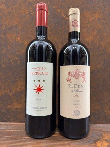 2016 Castello del Terriccio & 2022 Tenuta di Biserno, Il, Verzamelen, Nieuw