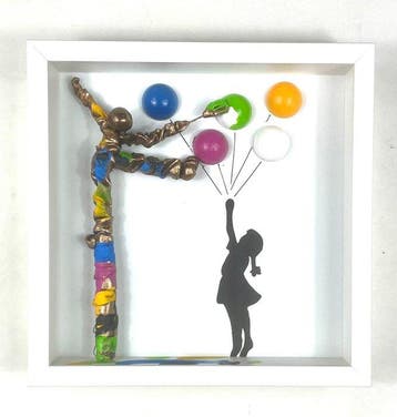 Bernard Saint-Maxent - Colors girl, Antiek en Kunst