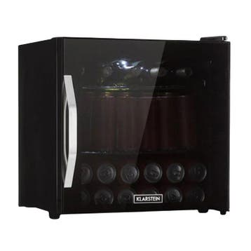 Bierkoelkast Drankkoelkast Mini Koelkast Koeler Onyx 70L, Zonder vriesvak, Minder dan 85 cm, Refurbished, Ophalen of Verzenden