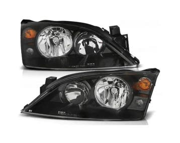Koplampen Black geschikt voor Ford Mondeo MK3, Auto-onderdelen, Verlichting, Verzenden, Nieuw, Ford