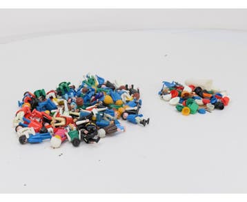 Playmobil Set van 60 Figuren met Accessoires #9605, Ophalen of Verzenden, Gebruikt
