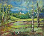 Josep Soler (1941) - Primavera en el campo