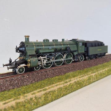 Liliput H0 - 1804 - Stoomlocomotief met tender (1) - S 3/6 -, Nieuw