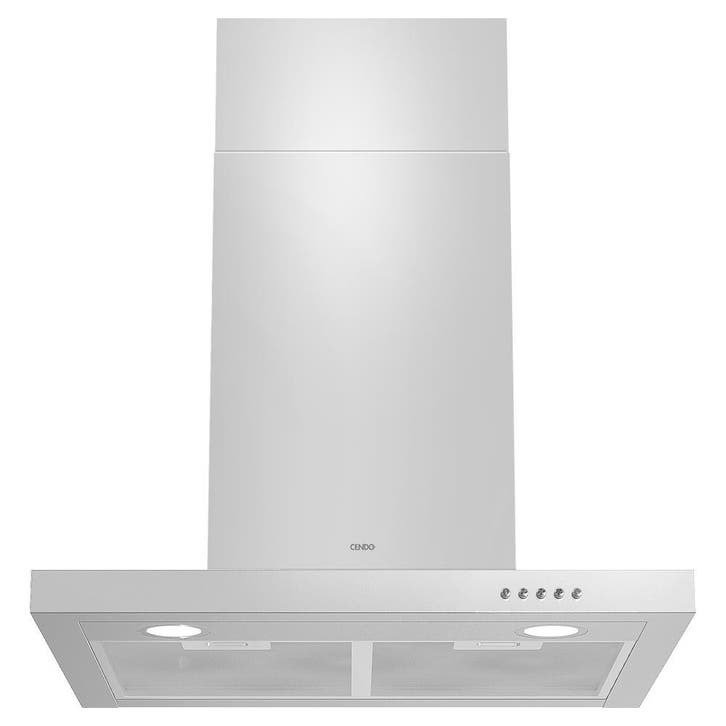 CENDO BMB516PDR - Wand Afzuigkap - 60 cm - RVS - 730 m³/h, Witgoed en Apparatuur, Afzuigkappen, Vrijstaand, 600 tot 800 m³ per uur