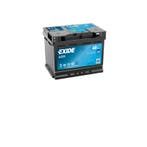 Exide AGM accu | EK600 | 12V 60Ah, Auto-onderdelen, Ophalen of Verzenden, Nieuw