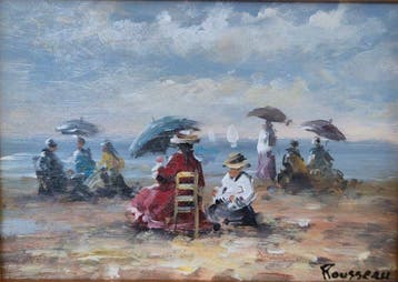 Camille Rousseau (1949) - Dimanche en Normandie ~