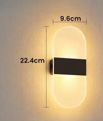 LED Nachtlamp – USB Oplaadbare Wandlamp met Touch Sensor, Verzenden, Nieuw