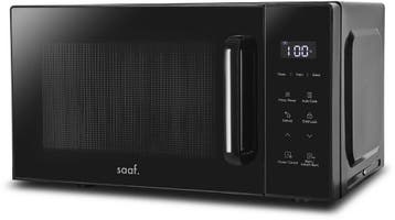2dekans | Saaf Magnetron - 20L -Touchscreen - 700W - Zwart -, Witgoed en Apparatuur, Magnetrons, Ophalen of Verzenden, Zo goed als nieuw