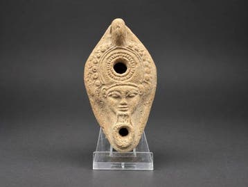 Terracotta Olielamp - 9.5 cm - Replica – olielamp (Zonder