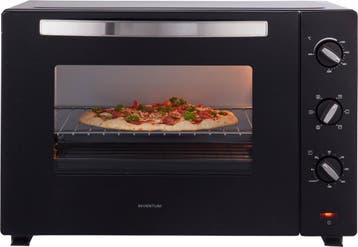 Inventum OV607B Vrijstaande oven - 60L - Hetelucht -, Ophalen of Verzenden, Zo goed als nieuw