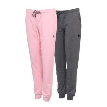 Donnay Donnay Dames - 2-Pack - Stretch Joggingbroek Jana -, Kleding | Dames, Broeken en Pantalons, Donnay, Verzenden, Nieuw