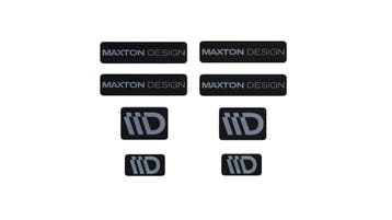 Maxton Design 3D Sticker (8 stuks), Ophalen of Verzenden