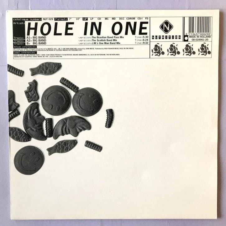 Hole In One – Big Band (12-Maxi-Single), Cd's en Dvd's, Vinyl Singles, Ophalen of Verzenden