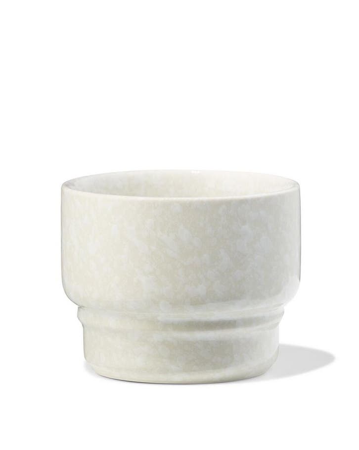 HEMA Koffiekopje 220ml Trend aardewerk groen spikkels, Huis en Inrichting, Keuken | Servies, Nieuw, Verzenden