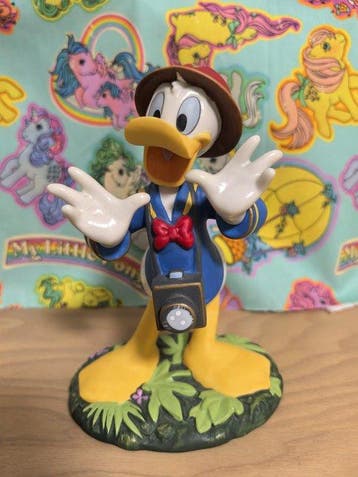 Disney, Fyrklövern - Figuur - Travel explorer Donald Duck, Verzamelen, Nieuw