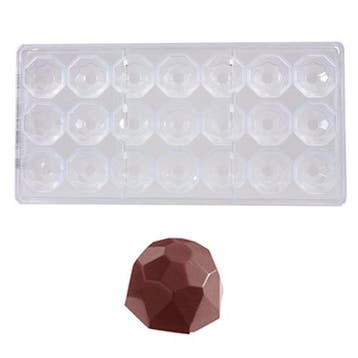 Bonbonvorm Chocolate World Diamant (21x) 31x31x20 mm, Verzenden, Nieuw