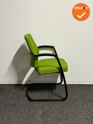 Vergaderstoel - BMA AXIA - Visit - Groen, Vergader- of Presentatieruimte, Ophalen of Verzenden, Gebruikt, Stoel