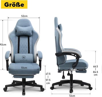 Ergonomische Bureaustoel -  Office Chair - Gamestoel - Volwa, Verzenden, Zo goed als nieuw