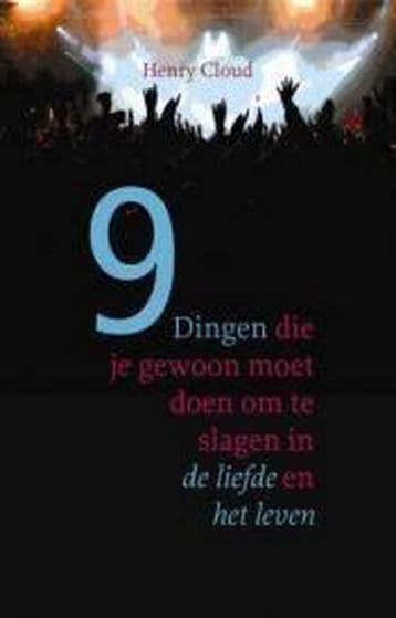 9 Dingen die je gewoon moet doen - H. CLOUD 9789043511902, Boeken, Verzenden, Gelezen, H. CLOUD