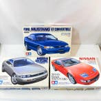 Tamiya 1:24 - Modelbouwdoos (3) - Ford Mustang GT, Hobby en Vrije tijd, Modelauto's | 1:5 tot 1:12, Nieuw