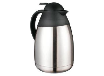 Hi Thermoskan 1,5 Liter - dubbelwandig - RVS - Zilver, Verzenden, Nieuw
