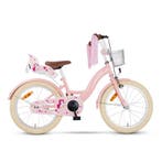 SJOEF Dolly Meisjesfiets 18 inch - 5-7 Jaar - Unicorn - Roze, Verzenden, Nieuw, 16 tot 20 inch, Overige merken