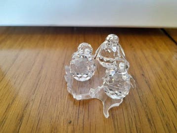 Swarovski - Beeldje - Penguins babys set of 3 - 209588 -