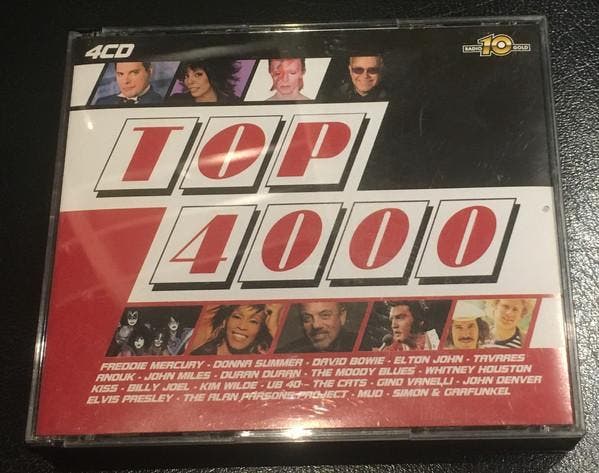 cd - Various - Top 4000, Cd's en Dvd's, Cd's | Overige Cd's, Zo goed als nieuw, Verzenden