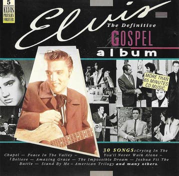 Elvis Presley - The Definitive Gospel Album, Ophalen of Verzenden, Gebruikt